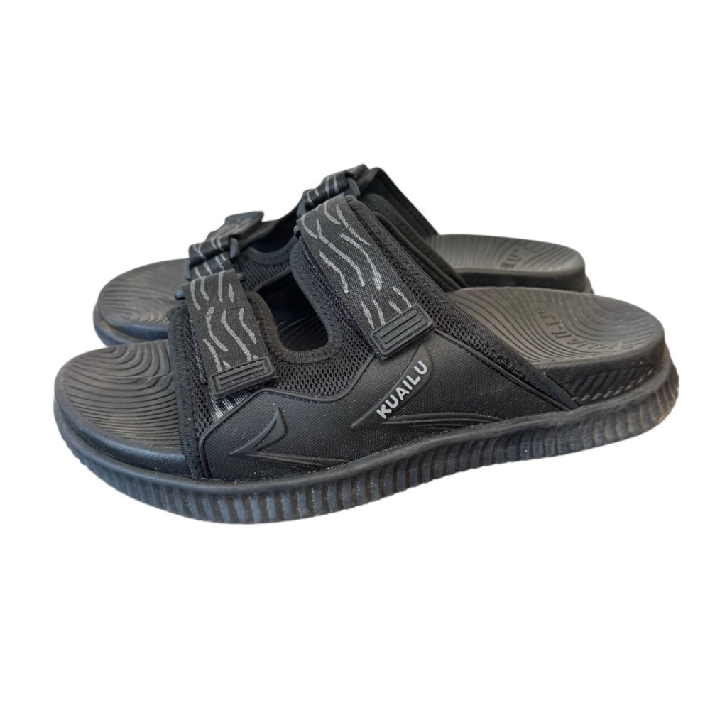 KuaiLu Mens Hiking Sandals With Arch Support Sport Recovery Athletic Walking 10